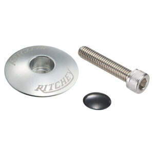 Ritchey Classic Compression Stem Cap High Polish Silver - Supplied with Bolt