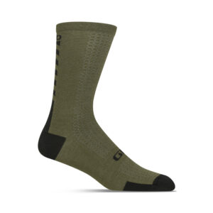 Giro HRc+ Merino Wool Socks Mil Spec Olive / Black Small