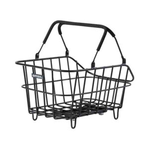 BASIL CENTO ALUMINUM WIRE BASKET MIK, BLACK (Includes MIK Adapter Plate 70171)
