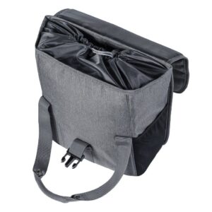 BASIL GO-SINGLE BAG, 16L,GREY MELEE
