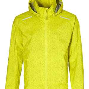 BASIL SKANE HI-VIS BICYCLE RAIN JACKET,MENS , NEON YELLOW FULL REFLECTIVE