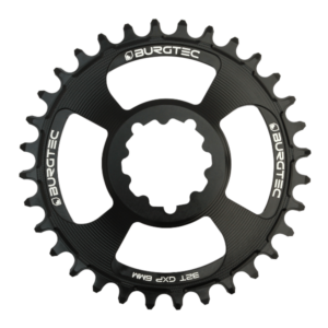 Burgtec Black GXP 6mm Offset Thick Thin Chainring