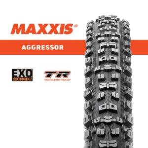 MAXXIS 29 x 2.30 AGGRESSOR TR/DD 120TPI FOLDABLE