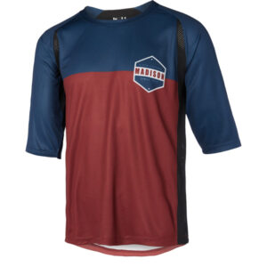 Madison Alpine 3/4 Sleeve Jersey Ink Navy / Andorra Grey - S