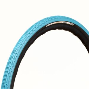 Panaracer Gravelking SK Tubeless Compatible 700 x 38C Folding Bead - Turquoise Blue/Black