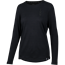 IXS WOMEN'S FLOW MERINO LONG SLEEVE JERSEY BLACK 34
