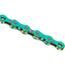 CHAIN KMC 'X12' 12SPD 1/2" x 11/128" AURORA GREEN (OIL SLICK) 126 LINKS
