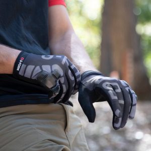 G-Form Sorata Trail Gloves in black and neon