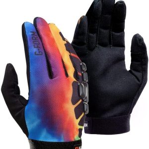 G-Form Sorata Trail Gloves in black tie dye