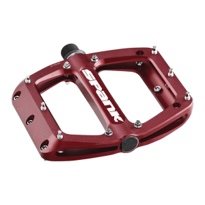 SPANK Spoon flat pedals dark red